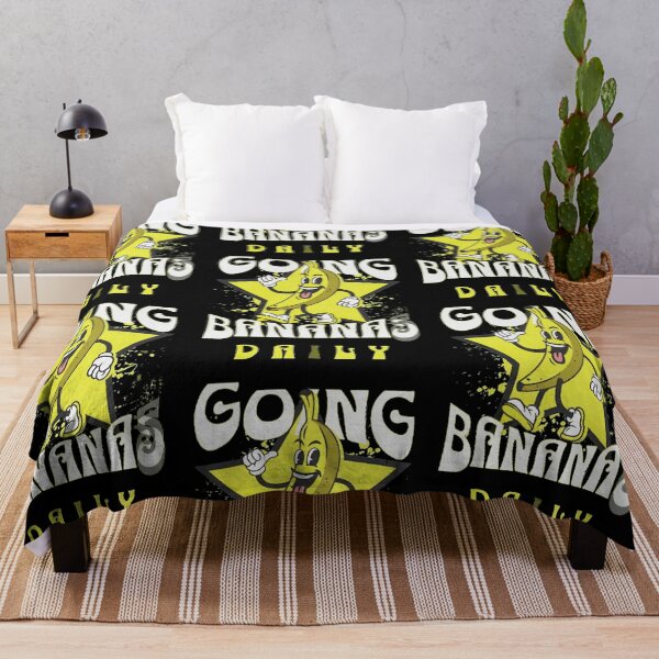 Item preview, Funny Going Bananas Daily Yellow Star Cartoon designed and sold by NoemiRiel.