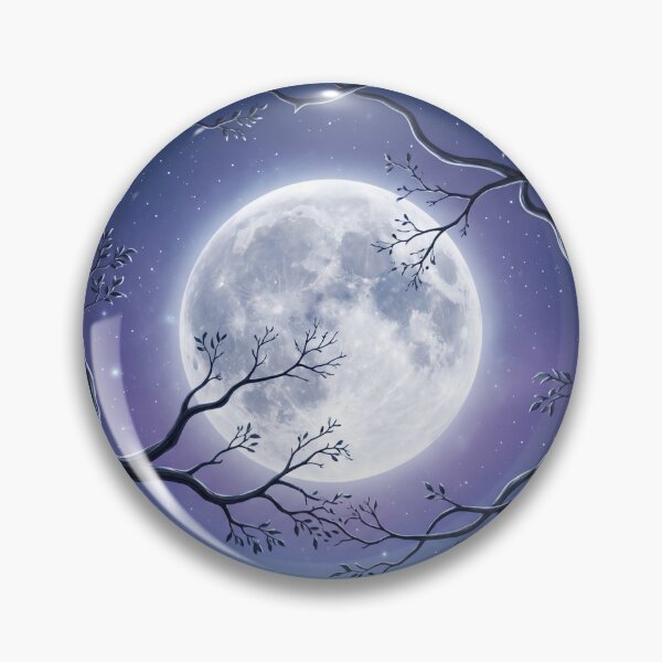 Item preview, Moon Through the Branches designed and sold by NSUniverse.