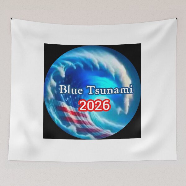 Item preview, Blue Tsunami Wave 2026  designed and sold by Coexist In Tee's .