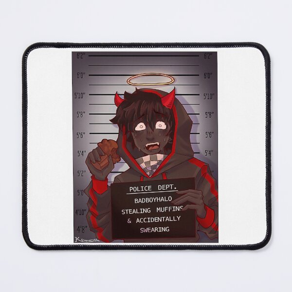 Item preview, Badboyhalo Mugshot Poster designed and sold by alara-kite.