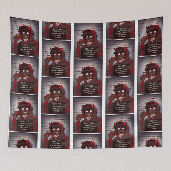 Item preview, Badboyhalo Mugshot Poster designed and sold by alara-kite.