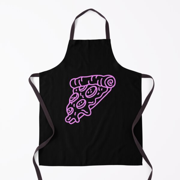 Item preview, Violet Doodle Pepperoni Pizza Slice Design designed and sold by pattern-archive.