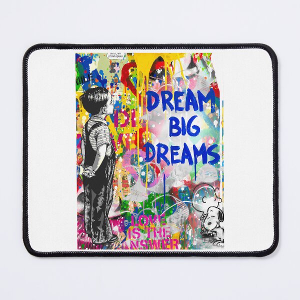 Item preview, Banksy Dream Big Dreams Pop Art designed and sold by emmons-ulrike.