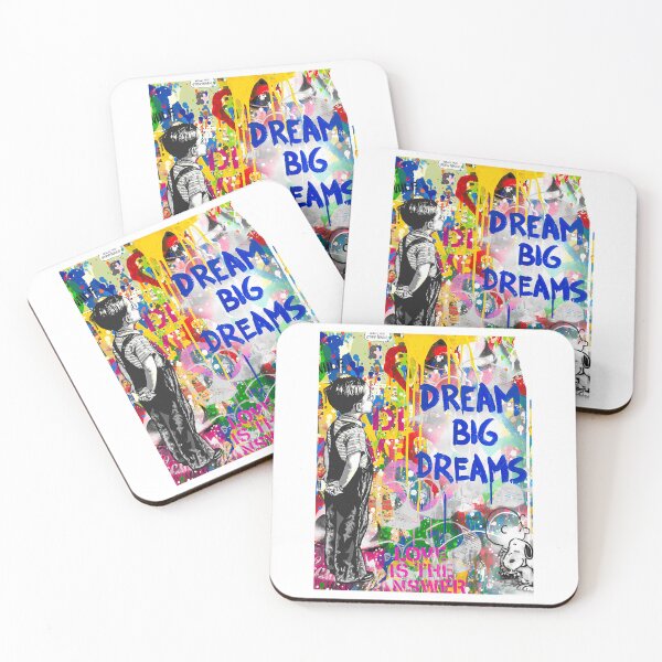 Item preview, Banksy Dream Big Dreams Pop Art designed and sold by emmons-ulrike.