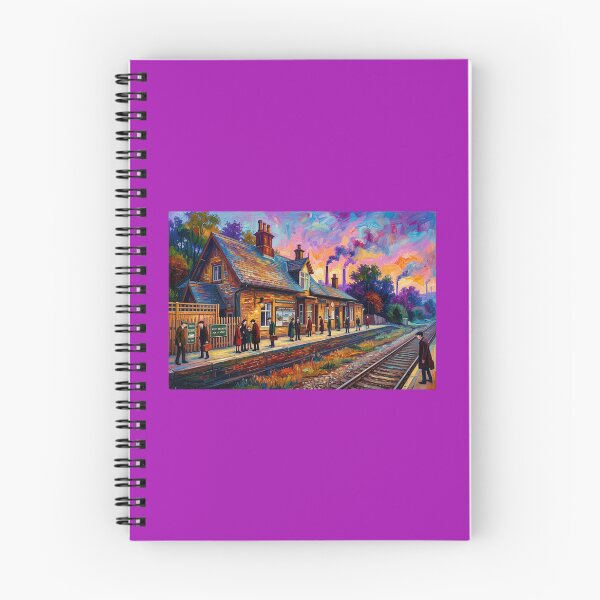 Item preview, Brockholes Railway Station, Huddersfield Art designed and sold by ArtworkNorth.