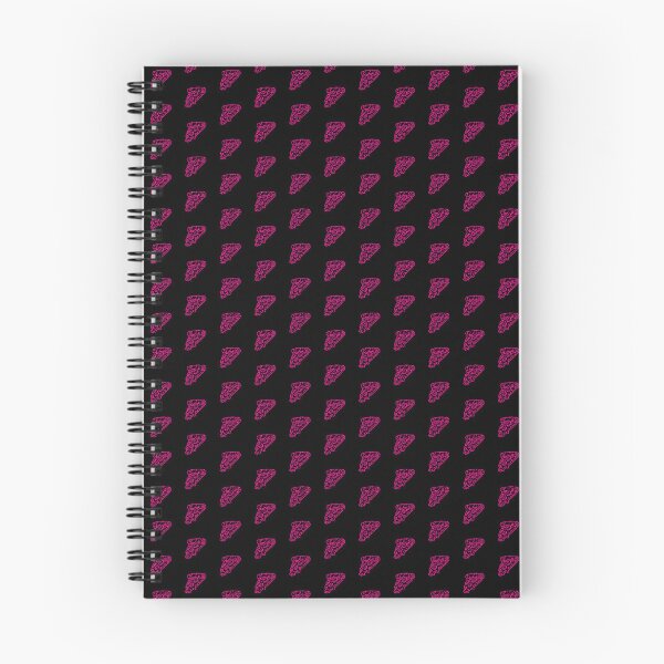 Item preview, Hot Pink Doodle Pepperoni Pizza Slice Design designed and sold by pattern-archive.