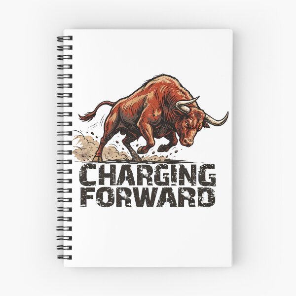 Item preview, Charging Bull Strength Moving Forward designed and sold by tollaru.