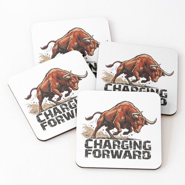 Item preview, Charging Bull Strength Moving Forward designed and sold by tollaru.