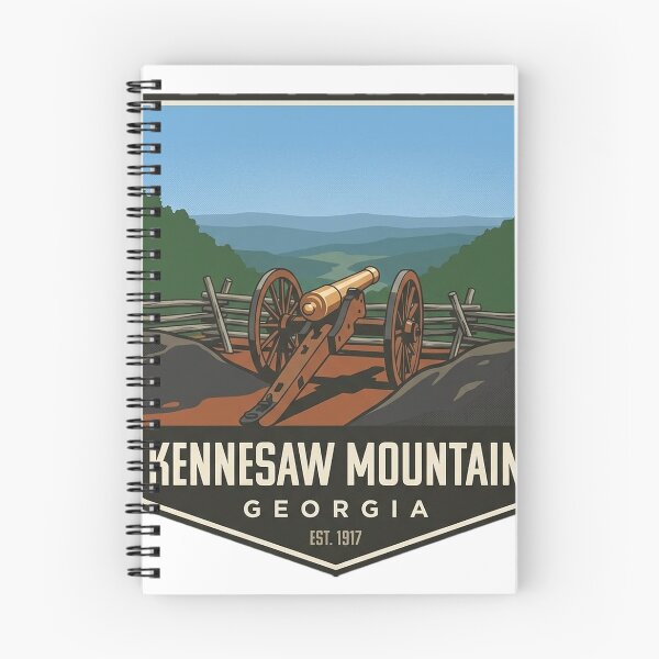 Item preview, Kennesaw Mountain Cannon Shield Badge Sticker designed and sold by DetourDgn.