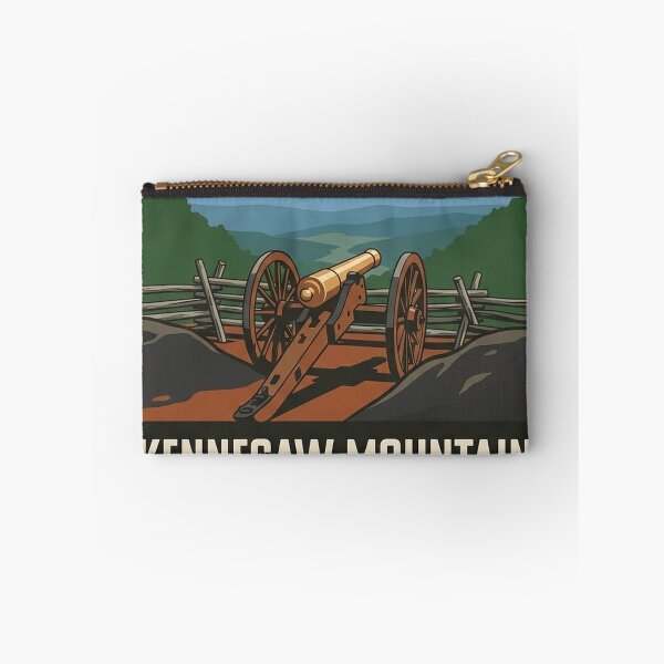 Item preview, Kennesaw Mountain Cannon Shield Badge Sticker designed and sold by DetourDgn.