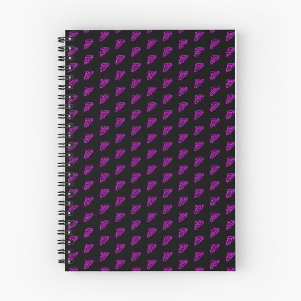 Item preview, Magenta Doodle Pepperoni Pizza Slice Design designed and sold by pattern-archive.