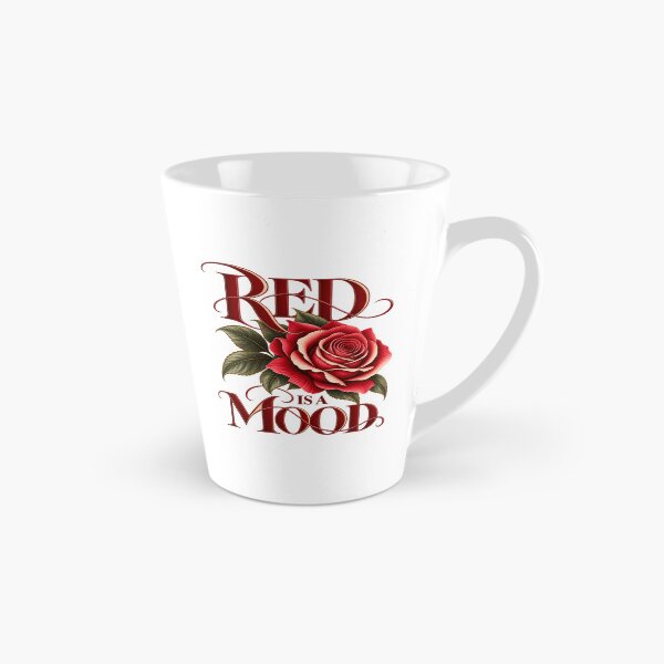 Item preview, Red Is a Mood Vintage Rose Graphic designed and sold by IRYNASHOP.