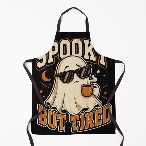 Item preview, Spooky But Tired Ghost Coffee Halloween designed and sold by Hayir Design.