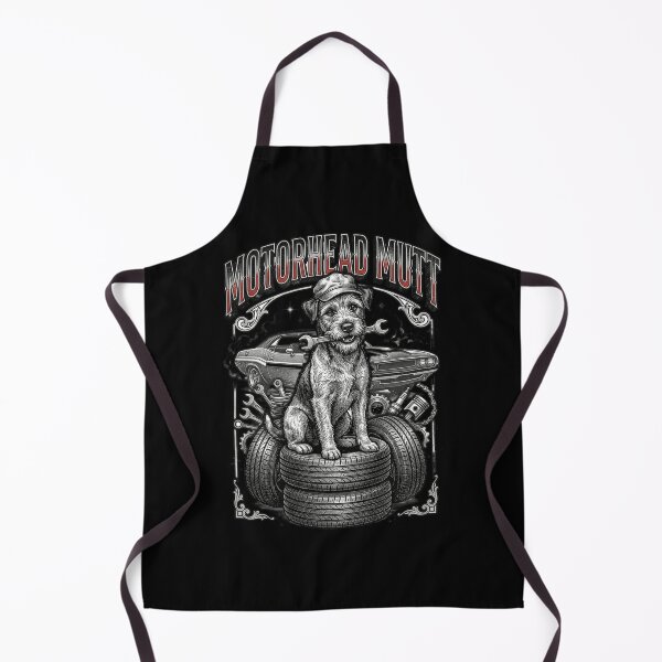 Item preview, Motorhead Mutt Funny Car Lover Dog designed and sold by FurRealStudioCo.