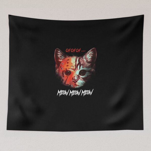 Item preview, Jason-Meowhees-T-Shirt designed and sold by pogueusbanc.