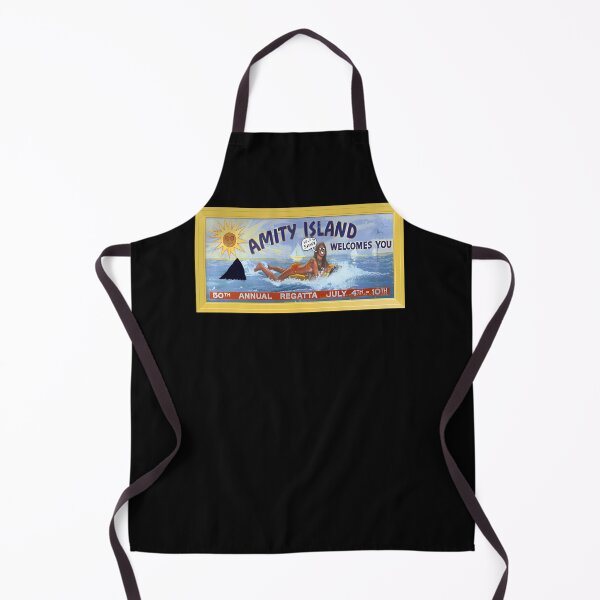 Item preview, Jaws--Amity-Billboard-(With-Graffiti)-T-Shirt designed and sold by zaratemnva.