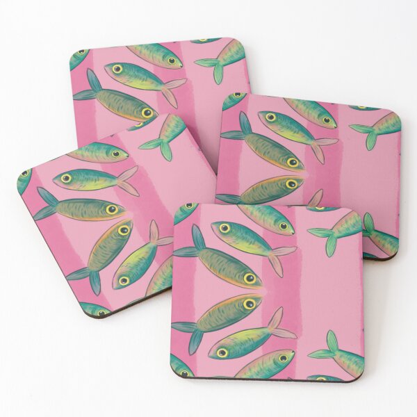 Item preview, Funky fish stripes - Pink designed and sold by SplodgeBlossom1.