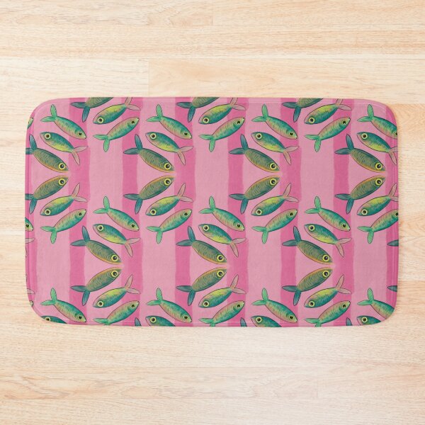 Item preview, Funky fish stripes - Pink designed and sold by SplodgeBlossom1.