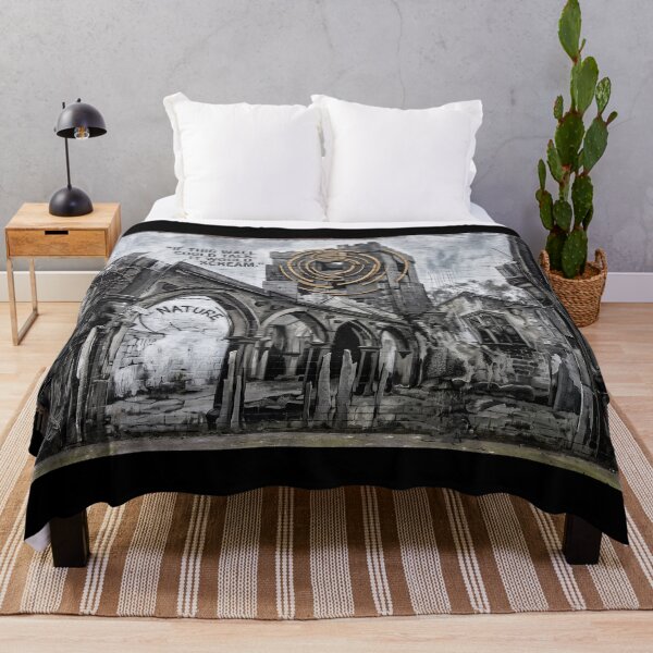 Item preview, Heptonstall Church Ruins Urban Graffiti Mural designed and sold by ArtworkNorth.