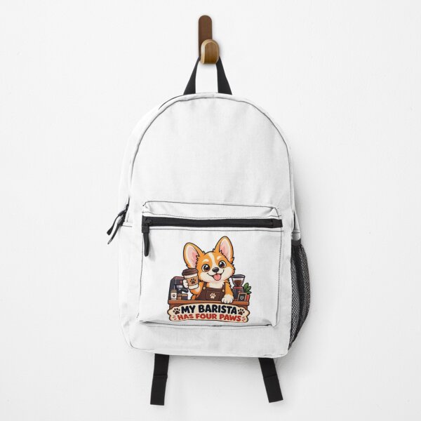 Item preview, Corgi Barista Four Paws Cafe designed and sold by OLIVER-AGOUR.
