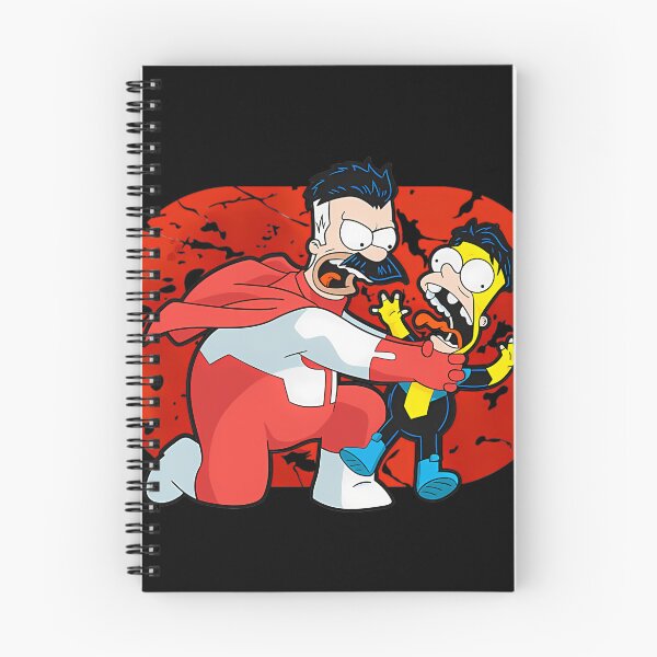 Item preview, Omni Man Homer Strangling Invincible Bart designed and sold by virelleelowen98.