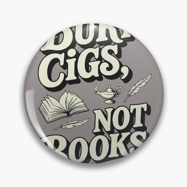 Item preview, Burn Gigs Not Books Retro 70s Style-30 designed and sold by VictoriaHacke.