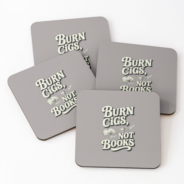 Item preview, Burn Gigs Not Books Retro 70s Style-30 designed and sold by VictoriaHacke.