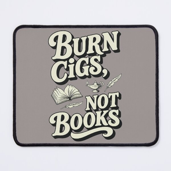 Item preview, Burn Gigs Not Books Retro 70s Style-30 designed and sold by VictoriaHacke.