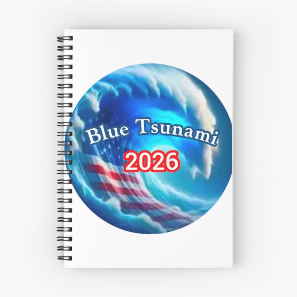 Item preview, Blue Tsunami Wave 2026  designed and sold by Coexist In Tee's .
