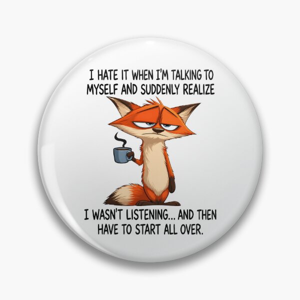Item preview, I Hate It When I'm Talking To Myself designed and sold by Galactic-Stoner.