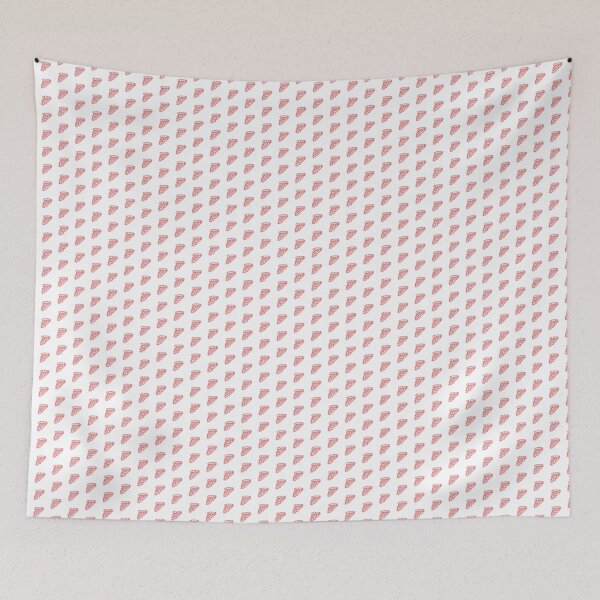 Item preview, Red Doodle Pepperoni Pizza Slice Design designed and sold by pattern-archive.