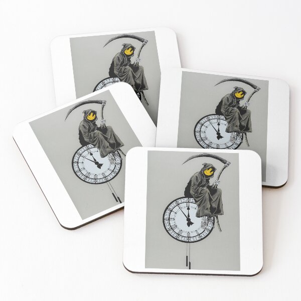 Item preview, Banksy Grin Reaper Art designed and sold by emmons-ulrike.