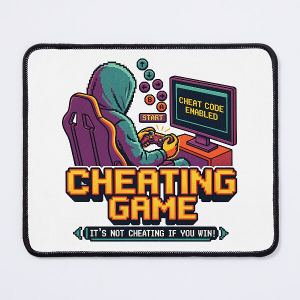 Item preview, Cheating Game Cheat Code Enabled designed and sold by tollaru.