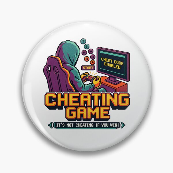 Item preview, Cheating Game Cheat Code Enabled designed and sold by tollaru.