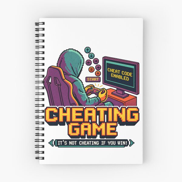 Item preview, Cheating Game Cheat Code Enabled designed and sold by tollaru.