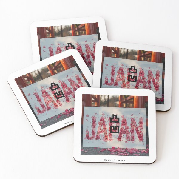 Item preview, Dekoboko - Odd Couple | JAPAN in Cherry Blossom Petals | Japanese Design designed and sold by JapanMemoir.