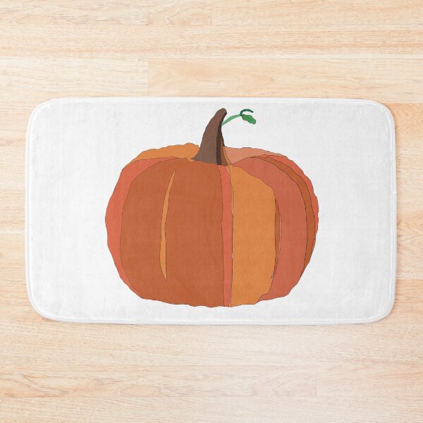 Item preview, Orange & Green Pumpkin - Autumn Halloween Illustration designed and sold by iampaulmorris.