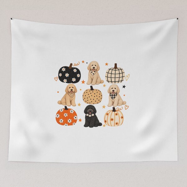 Item preview, Fall Doodle Dog designed and sold by BancaJone.