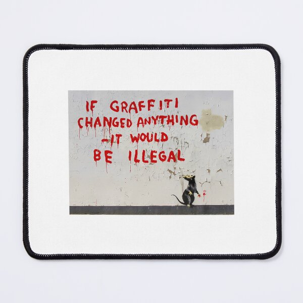 Item preview, Banksy If Graffiti Changed Anything designed and sold by emmons-ulrike.