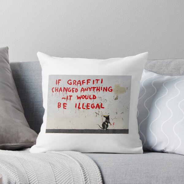 Item preview, Banksy If Graffiti Changed Anything designed and sold by emmons-ulrike.