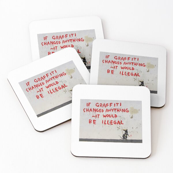 Item preview, Banksy If Graffiti Changed Anything designed and sold by emmons-ulrike.