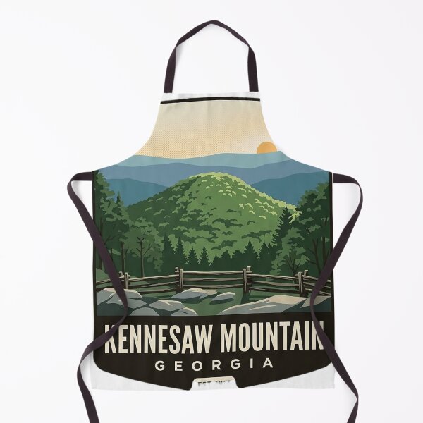 Item preview, Kennesaw Mountain Summit Overlook Badge Sticker designed and sold by DetourDgn.