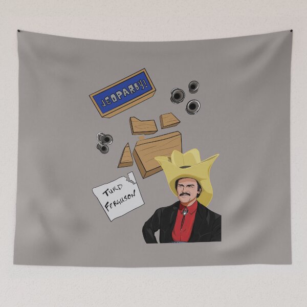 Item preview, Burt Reynolds Turd Ferguson Jeopardy Shirt-49 designed and sold by VictoriaHacke.