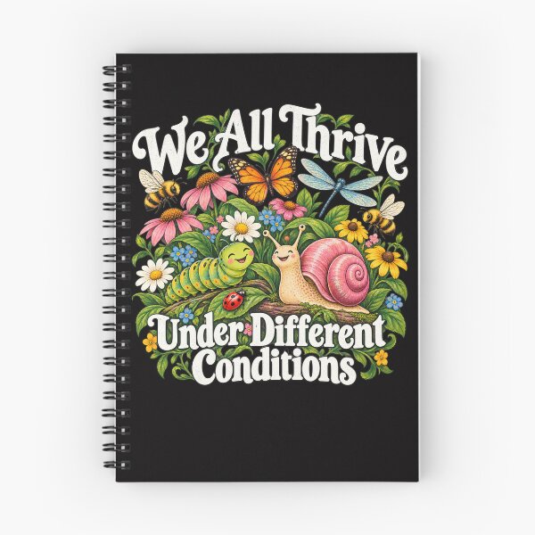 Item preview, We All Thrive Under Different Conditions Garden Illustration designed and sold by FrameFlow.