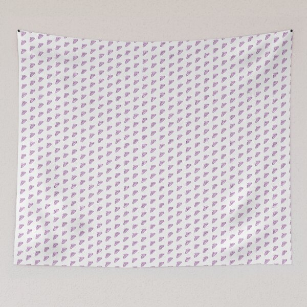 Item preview, Purple Doodle Pepperoni Pizza Slice Design designed and sold by pattern-archive.