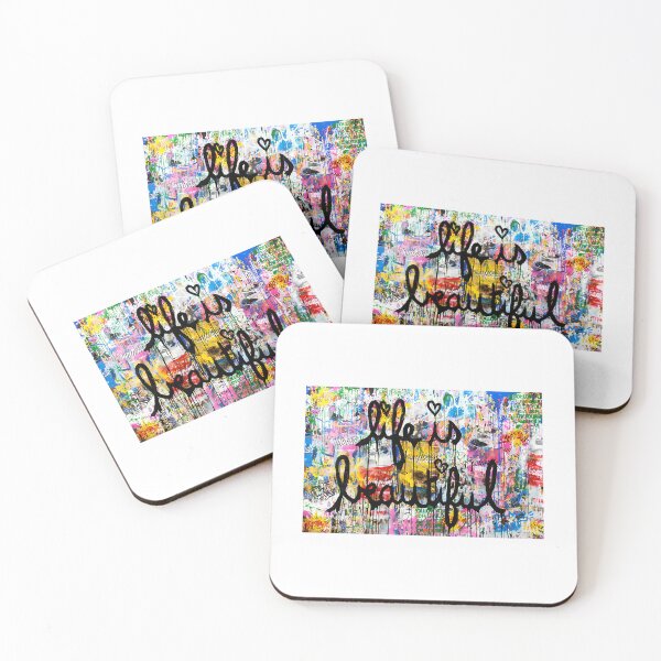 Item preview, Banksy Life Is Beautiful designed and sold by emmons-ulrike.