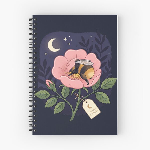 Item preview, Do Not Disturb Sleeping Bumblebee Cozy Night Garden Art designed and sold by shifumart.