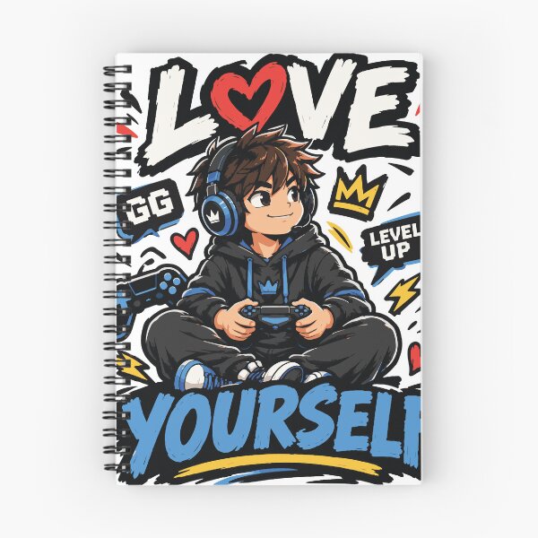 Item preview, Love Yourself Gamer T-Shirt – Cute Gaming Self Love Graphic Tee designed and sold by Artimax-Studio.