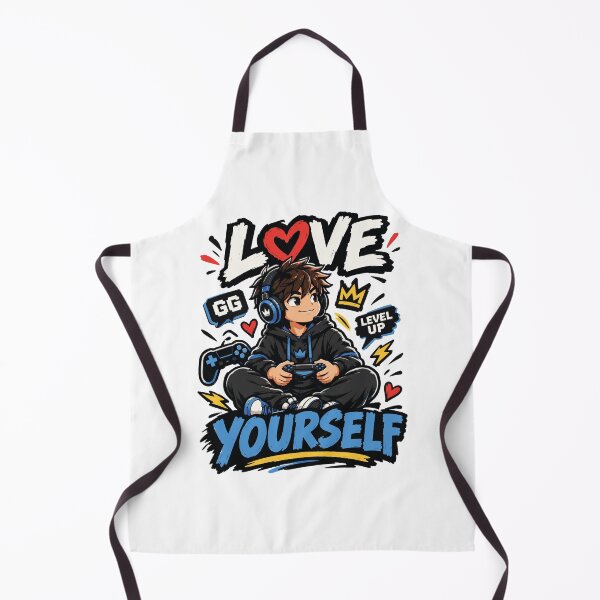 Item preview, Love Yourself Gamer T-Shirt – Cute Gaming Self Love Graphic Tee designed and sold by Artimax-Studio.