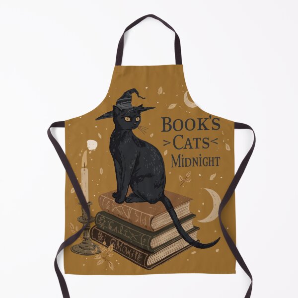 Item preview, Halloween Book Lover Black Cat designed and sold by ChicTrendz.